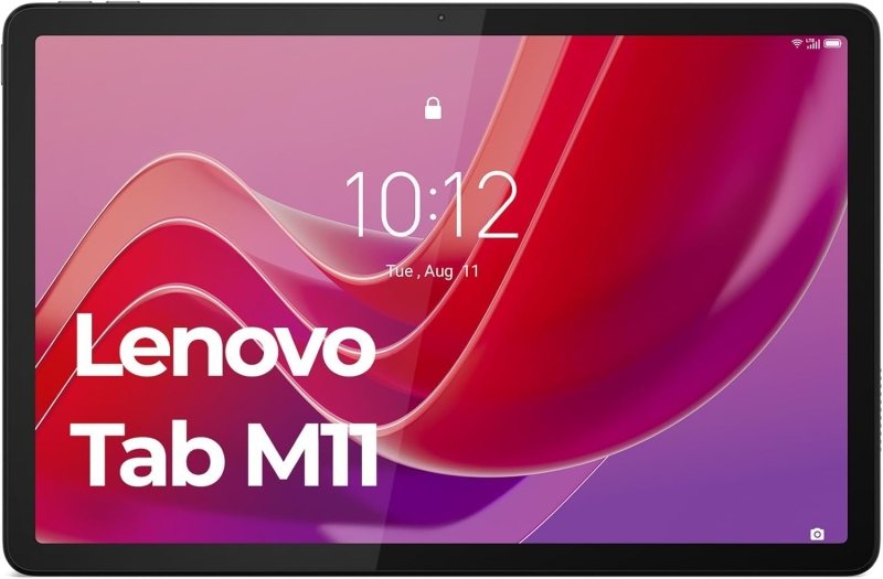 Lenovo Tab M11 with Folio Case and Pen,11" WUXGA (1920x1200) IPS 400nits Anti - fingerprint 90Hz Touch display, MediaTek Helio G88 processor, 4GB RAM, 128GB Storage, Android 13 - [ZADA0189AE]‎Lenovo