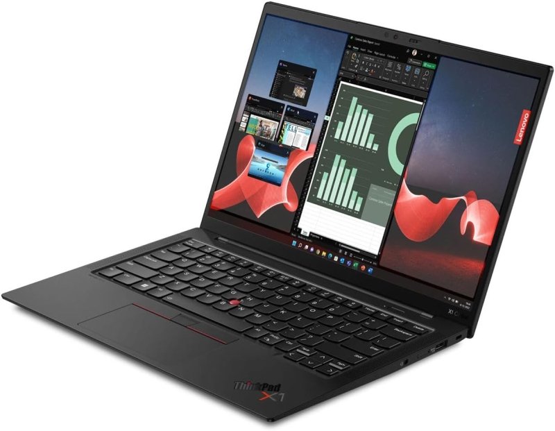 Lenovo ThinkPad X1 Carbon Gen 11 Laptop - 13th Gen / Intel Core i7 - 1365U / 14inch WUXGA / 32GB RAM / 512GB SSD / Shared Intel Iris Xe Graphics / Windows 11 Home / English Keyboard / Black‎Lenovo