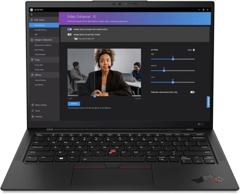 Lenovo ThinkPad X1 Carbon Gen 11 Laptop - 13th Gen / Intel Core i7 - 1365U / 14inch WUXGA / 32GB RAM / 512GB SSD / Shared Intel Iris Xe Graphics / Windows 11 Home / English Keyboard / Black‎Lenovo