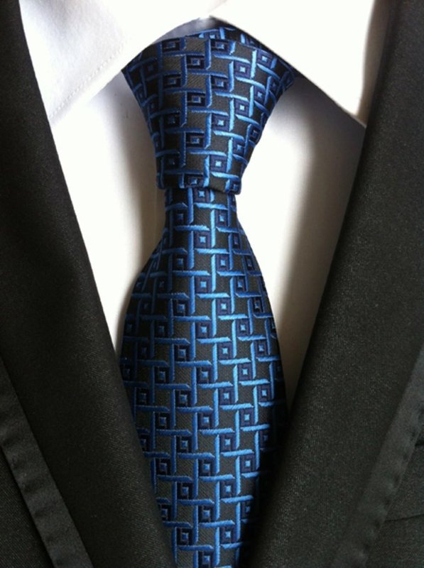 Loiisgy 6 PCS Necktie Woven Jacquard Neck Ties Set Tie for MenLoiisgy