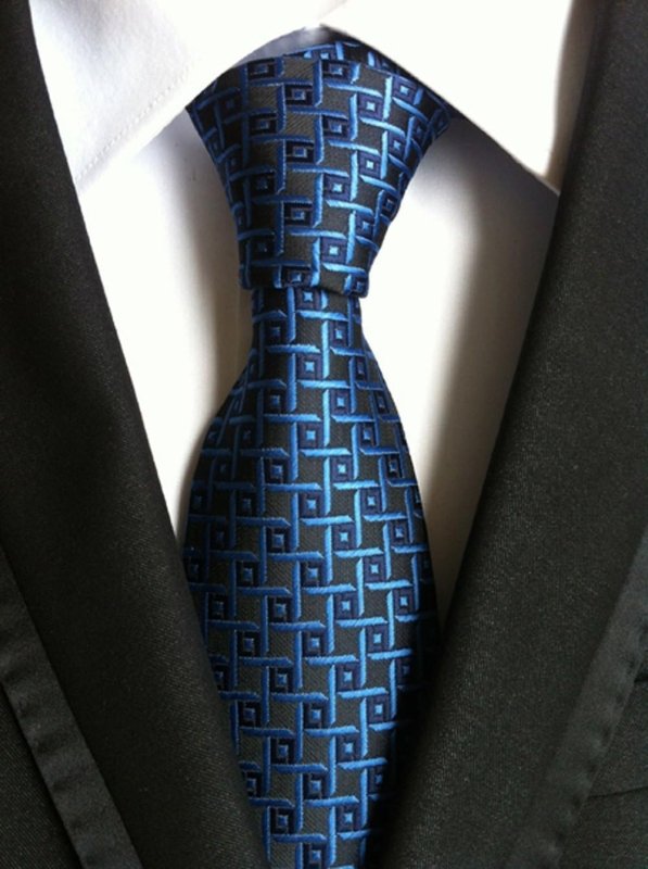 Loiisgy 6 PCS Necktie Woven Jacquard Neck Ties Set Tie for MenLoiisgy