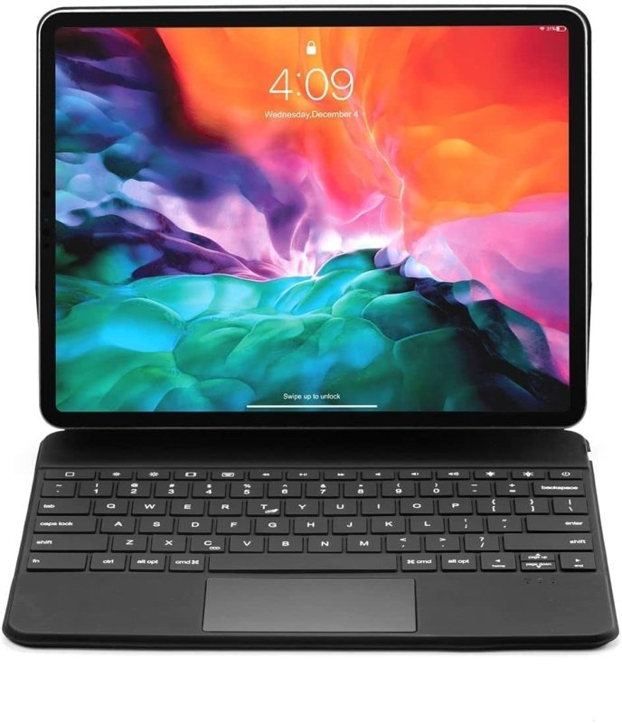 Magic Keyboard (Arabic/English) 500mAh by Green Lion Compatible with iPad 10.9/10th Gen. 2022, Foldable & Portable, High Sensitivity Touchpad, Backlight with Brightness Adjustable‎Green Lion