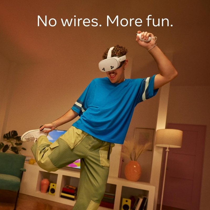 Meta Quest 3S 128GB — Get Batman: Arkham Shadow and a 3 - Month Trial of Meta Quest+Meta