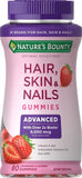 Nature's Bounty Optimal Solutions Advanced Hair, Skin & Nails Gummies‎Nature's Bounty