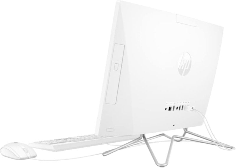 Newest HP 200 G4 22 All In One Business PC With 21.5 - Inch Display, Core i3 - 10110U Processer/8GB RAM/256GB SSD/Intel UHD Graphics/Windows - 11 English White‎HP