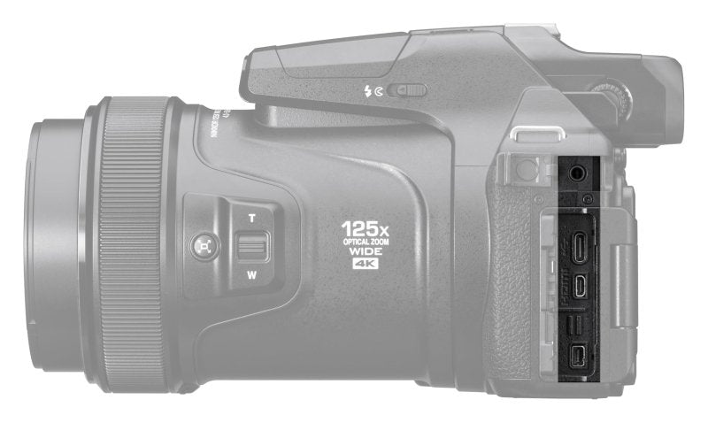 NIkon COOLPIX P1100 Superzoom Digital Camera | 125x Optical Zoom with Image Stabilization 16 MP 4K Ultra HD Video Wi - Fi Connectivity RAW Format and Rotating LCD Screen (Black)Nikon