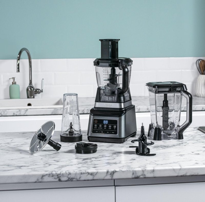 Ninja 3 - IN - 1 Food Processor 1200 W, ‎Black/Gray, BN801MEVisit the NINJA Store
