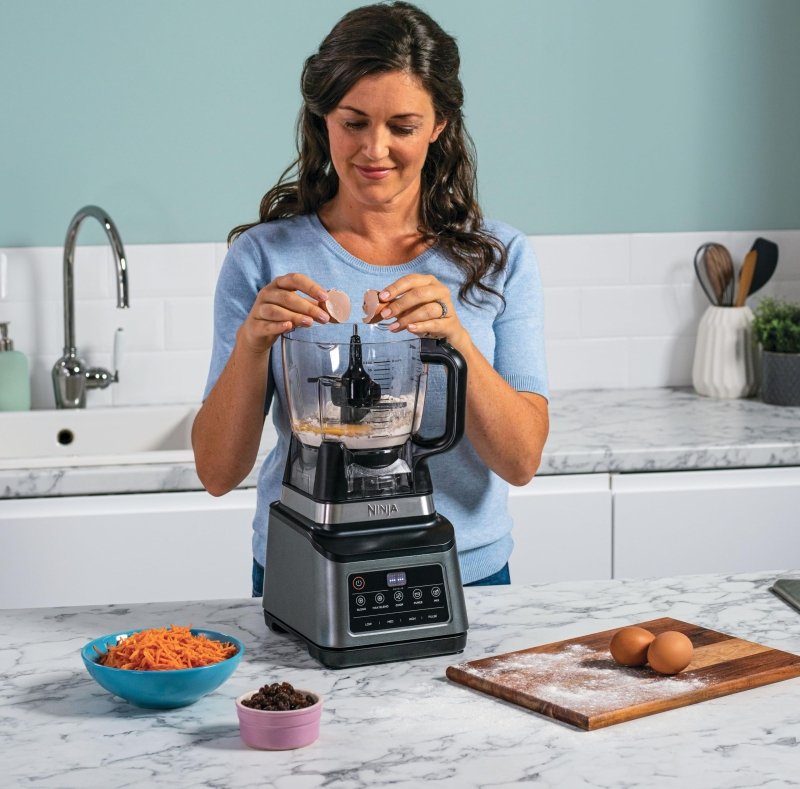 Ninja 3 - IN - 1 Food Processor 1200 W, ‎Black/Gray, BN801MEVisit the NINJA Store
