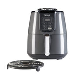 Ninja Air Fryer Af100, Roast, Reheat, Dehydrate, 3.8 L, 1550 Watts, Grey And Black"Min 1 year manufacturer warranty"‎Ninja