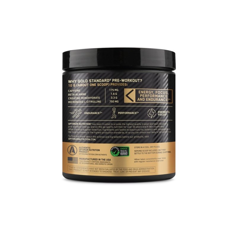 Optimum Nutrition Gs Pre Workout Green Apple 300Gr 6/Cs‎Optimum Nutrition
