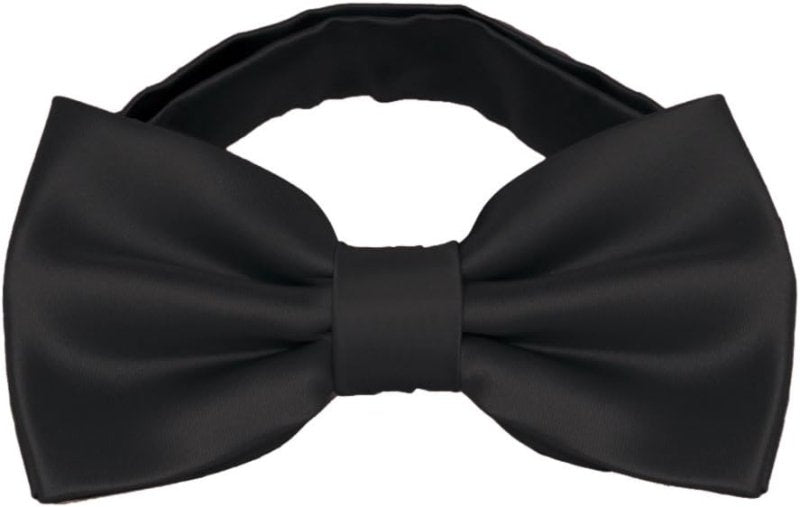 Platinum Hanger Mens Classic Pre - Tied Satin Formal Tuxedo Bowtie Adjustable Length Large Variety Colors Availablezambeyzi