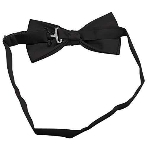 Platinum Hanger Mens Classic Pre - Tied Satin Formal Tuxedo Bowtie Adjustable Length Large Variety Colors Availablezambeyzi
