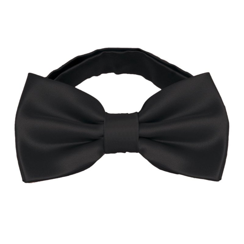 Platinum Hanger Mens Classic Pre - Tied Satin Formal Tuxedo Bowtie Adjustable Length Large Variety Colors Availablezambeyzi