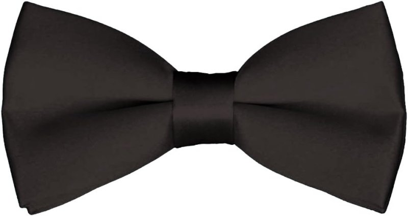 Platinum Hanger Mens Classic Pre - Tied Satin Formal Tuxedo Bowtie Adjustable Length Large Variety Colors Availablezambeyzi
