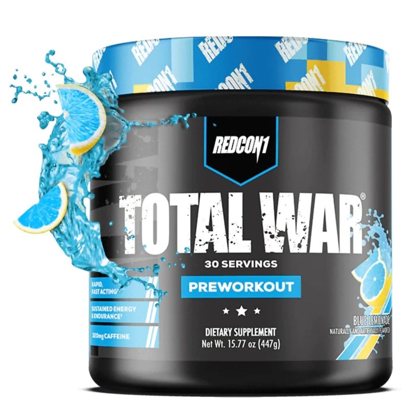 Redcon1 Total War - Pre Workout, 30 Servings (Blue Lemonade)Redcon1