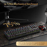 Redragon K552 - Rgb Kumara Rgb Led Backlit Mechanical Gaming Keyboard (Black)Visit the Redragon Store