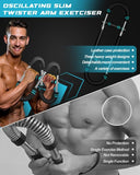 Rycid Saker Twister Arm Trainer, 40 - 100lb Adjustable Power Twister Bar, Chest Shoulder Arm Workout Equipment, Portable Forearm Strengthener, Detachable Upper Body Fitness Machine for Home & Gym‎Rycid