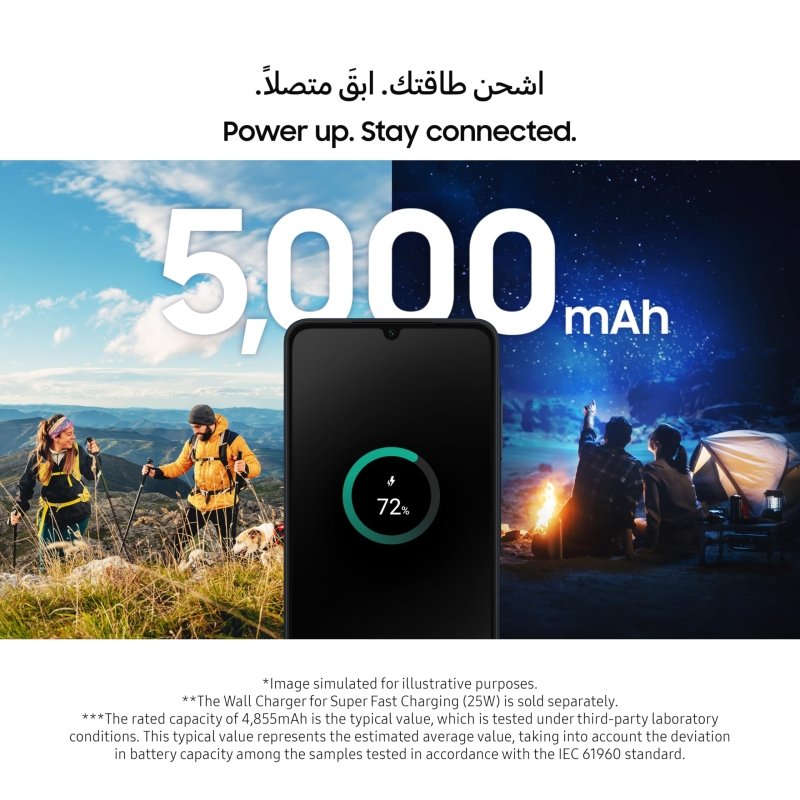 Samsung Galaxy A06 LTE, Android Smartphone, Dual SIM Mobile Phone, 6GB RAM, 128GB Storage, Black (UAE Version)Visit the SAMSUNG Store