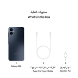 Samsung Galaxy A06 LTE, Android Smartphone, Dual SIM Mobile Phone, 6GB RAM, 128GB Storage, Black (UAE Version)Visit the SAMSUNG Store