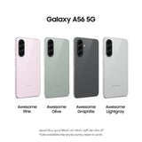 Samsung Galaxy A56 5G, Android Smartphone, 128GB Storage, 8GB RAM, Awesome Pink, 6x OS Upgrades, Large Display, Long Battery Life (UAE Version)Visit the SAMSUNG Store
