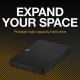 Seagate Expansion Portable, 2TB, External Hard Drive, 2.5 Inch, USB 3.0, for Mac and PC (STKM2000400)‎Seagate