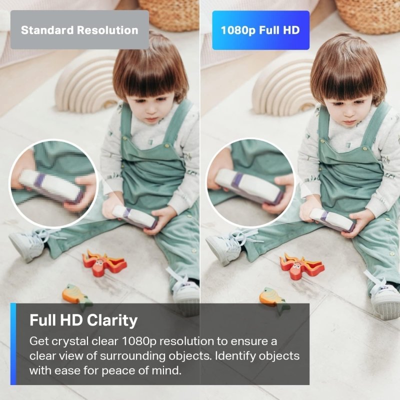 TP - Link Tapo Pan/Tilt 1080p Resolution, 360°Rotational View Security Camera|Motion Tracking |Motion & Baby Crying Detection| 2 - Way Audio | Night Vision | Works with Alexa & Google Home (Tapo C200)Visit the Tapo Store