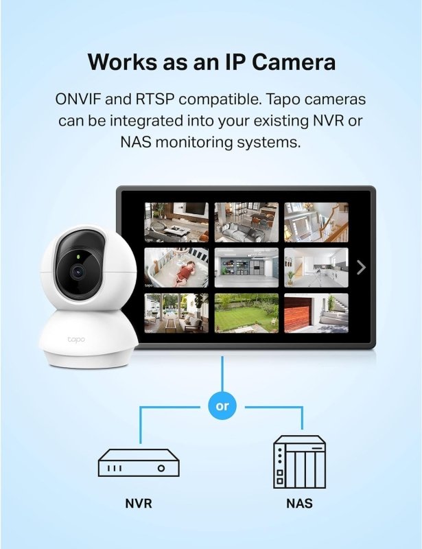 TP - Link Tapo Pan/Tilt 1080p Resolution, 360°Rotational View Security Camera|Motion Tracking |Motion & Baby Crying Detection| 2 - Way Audio | Night Vision | Works with Alexa & Google Home (Tapo C200)Visit the Tapo Store