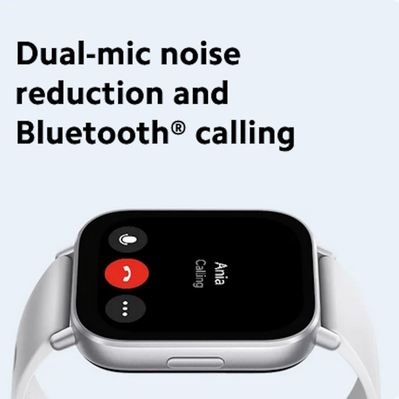 Xiaomi Redmi Watch 5 Active Matte Silver|Smartwatch| 2.0" LCD display, Long battery life, Bluetooth calling, Noise reduction, Health tracking, 5ATM waterproof, 18 days battery lifeVisit the Xiaomi Store