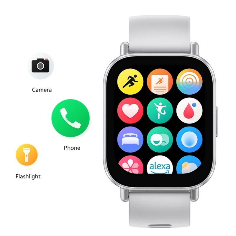 Xiaomi Redmi Watch 5 Active Matte Silver|Smartwatch| 2.0" LCD display, Long battery life, Bluetooth calling, Noise reduction, Health tracking, 5ATM waterproof, 18 days battery lifeVisit the Xiaomi Store