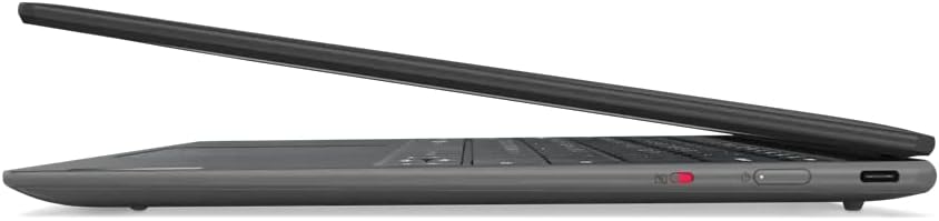 Lenovo Yoga Slim 7 Carbon with 13.3" 2.5K (2560x1600) display, Intel Core i7-1260P, Integrated Intel Iris Xe Graphics, 16GB RAM, 1TB SSD, Windows 11 Home, Ultimate Grey - [82U90075AX]