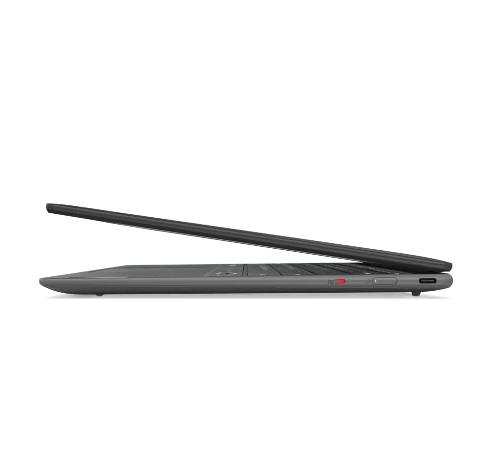 Lenovo Yoga Slim 7 Carbon with 13.3" 2.5K (2560x1600) display, Intel Core i7-1260P, Integrated Intel Iris Xe Graphics, 16GB RAM, 1TB SSD, Windows 11 Home, Ultimate Grey - [82U90075AX]