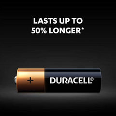 Duracell, Type AA Alkaline Batteries, Pack Of 8