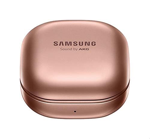 Samsung Galaxy Buds Live, True Wireless Earbuds w/Active Noise Cancelling (Wireless Charging Case Included), Mystic Bronze (UAE Version)