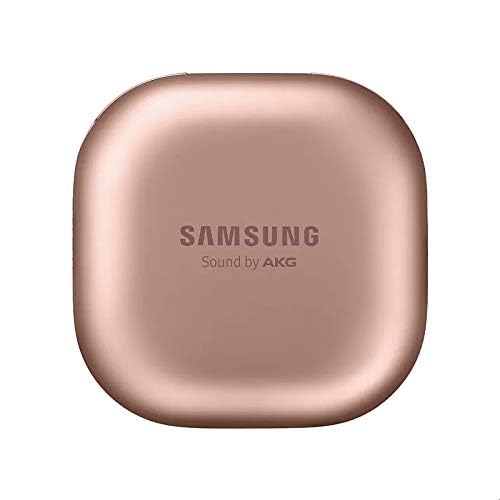 Samsung Galaxy Buds Live, True Wireless Earbuds w/Active Noise Cancelling (Wireless Charging Case Included), Mystic Bronze (UAE Version)