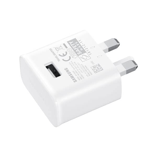 SAMSUNG 15W Travel Adapter with USB A to USB C Cable EP TA200 White, EP TA200 WHT