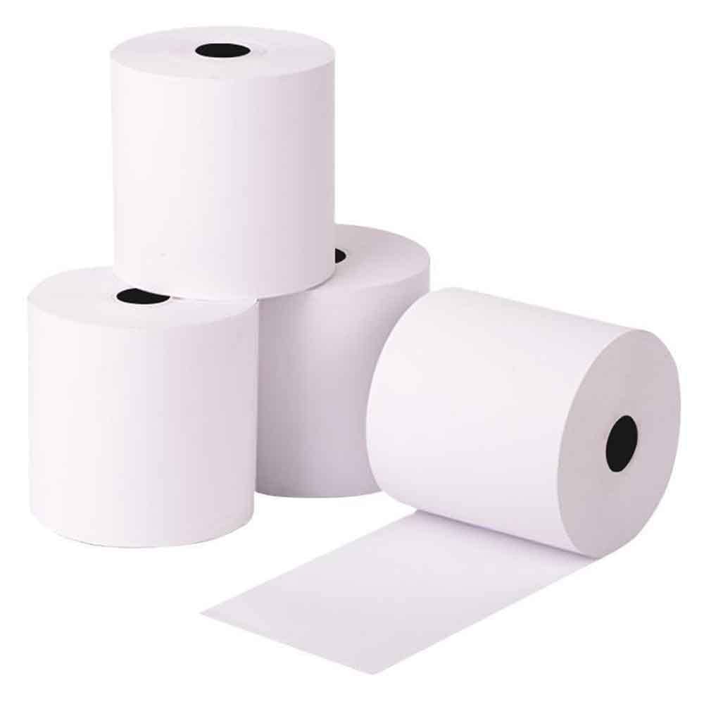 POS Register Receipt Thermal Paper, BEONE 80mm 70g Paper, 38Meter Length, Premium Cash Register for Bank Queues, Hospitals, Hotels, Restaurants, Supermarkets, Convenience Stores (50Rolls/Pack)