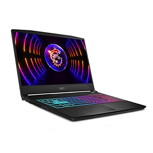 MSI Katana 15, Intel 12th Gen. i5-12450H, 40CM FHD 144Hz Gaming Laptop (16GB/512GB NVMe SSD/Windows 11 Home/Nvidia GeForce RTX 3050, GDDR6 6GB/Black/2.25Kg), B12UDXK-1005IN