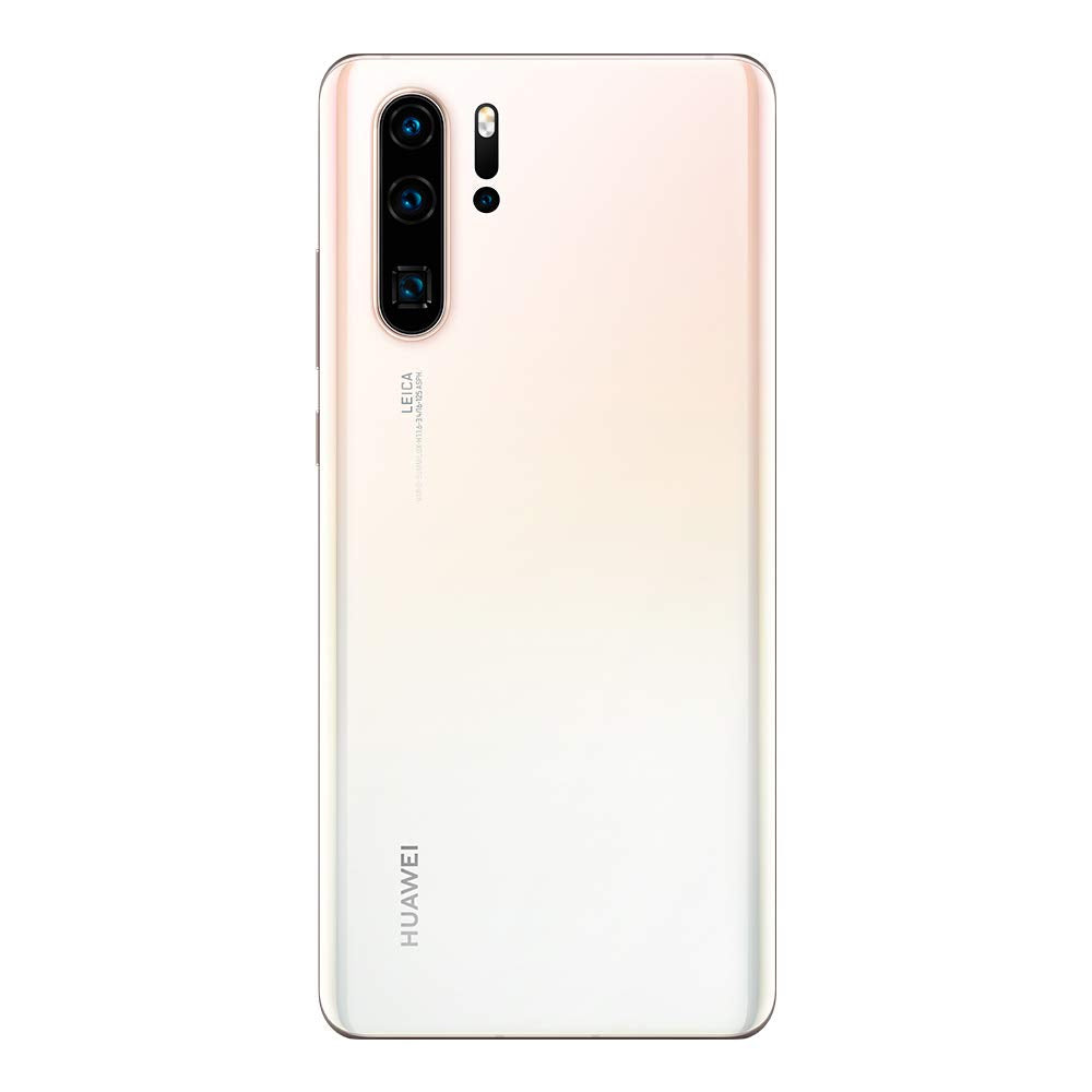 Huawei P30 Pro Smartphone, Dual SIM, 6.47", 128 GB, 8GB RAM - Pearl White