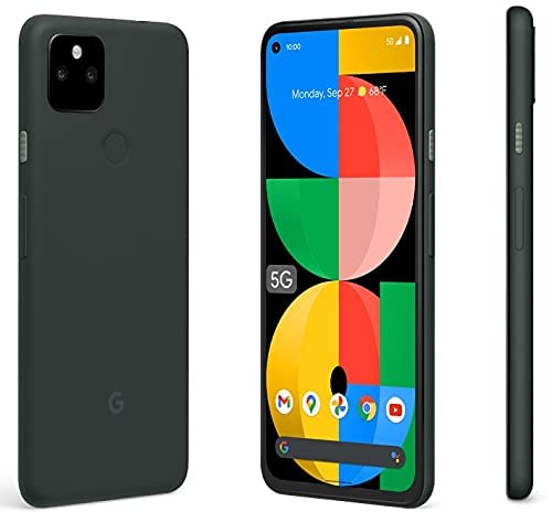 Google Pixel 5A 5G 128GB 6GB RAM (Single SIM) Mostly Black - International Version