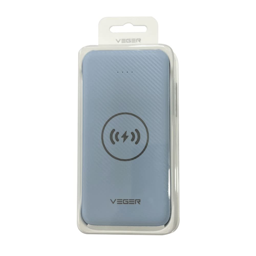 Veger Wireless Charger Power Bank VP-1027W -20000mAh Black