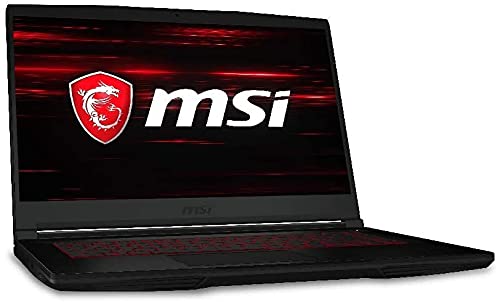 2021 Latest MSI GF63 Thin Gaming Laptop 15.6 “ FHD IPS Display i5-10300H Upto 4.5GHz 32GB 2TB SSD NVIDIA® GeForce® GTX 4GB 1650 Max-Q Graphics Backlit Eng Key WIN10 Black