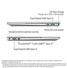 2021 Latest HP Envy 13 Laptop 13.3" FHD IPS 400Nits Display 11th Gen Core I5-1135G7 Upto 4.2GHz 8GB 2TB SSD Intel® Iris® Xe Graphics Backlit Eng Keyboard WIN10 SIlver