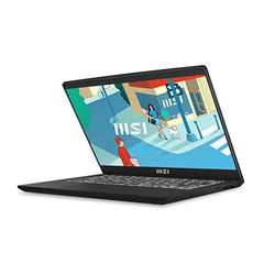 MSI Modern 14, Intel 13th Gen. i5-1335U, 36CM FHD 60Hz Laptop (8GB/512GB NVMe SSD/Windows 11 Home/Iris Xe Graphics/Classic Black/1.4Kg), C13M-437IN