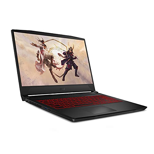 MSI Katana GF66 12UCOK 15.6" FHD (1920 * 1080) Gaming Laptop - Alder Lake i7-12650H DDR5 8GB*2 (4800MHz) RAM 512GB NVMe PCIe SSD Gen4x4 RTX3050 GDDR6 4GB Win 11 Home - 9S7-158424-800