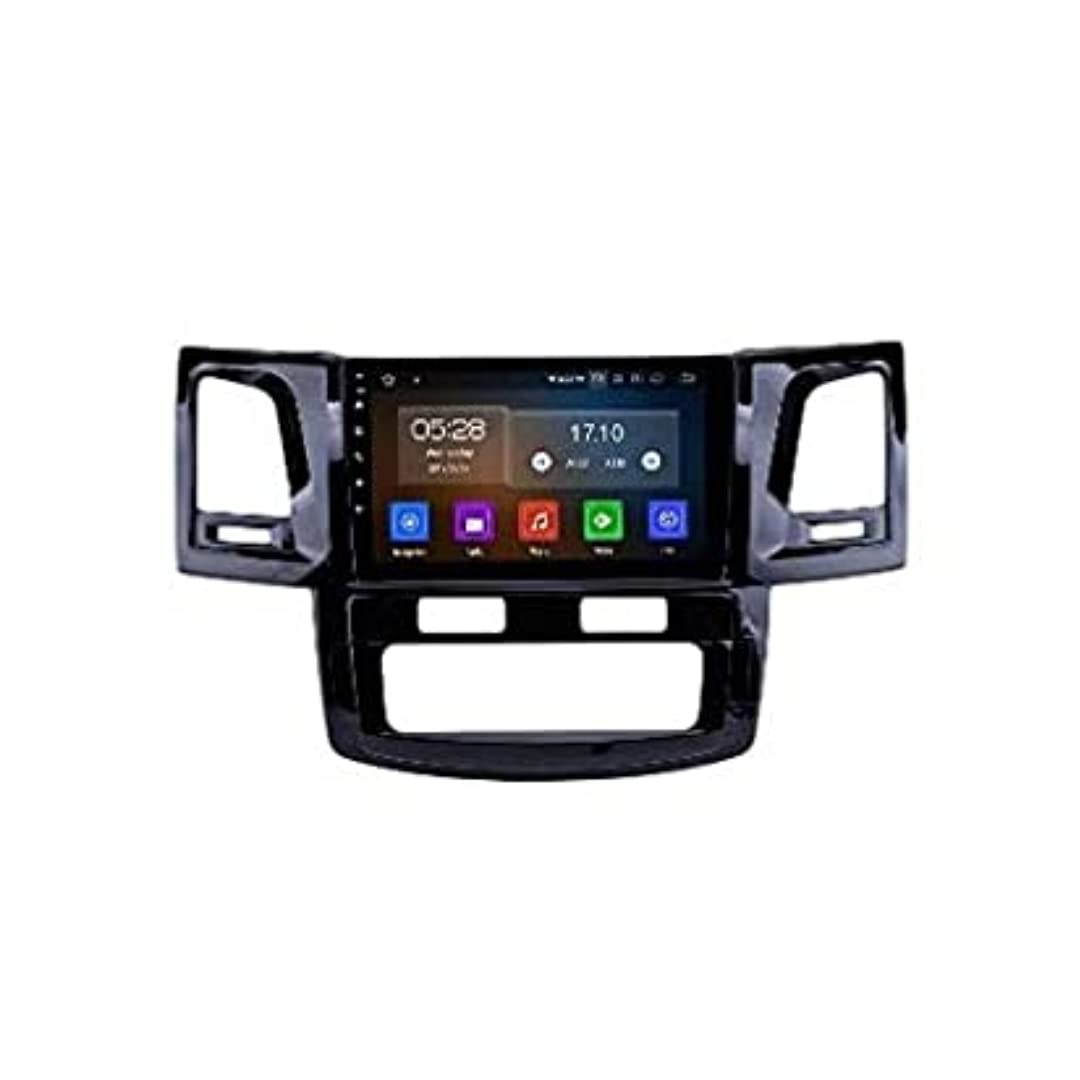 Sulfar 9" Inch Full HD 1080 Touch Screen Double Din Player Android 8.1 IPS Display Car Stereo with Flashing (2GB/16GB) GPS/Wi-Fi/Navigation/Mirror Link for Toyota Old FORTUNER