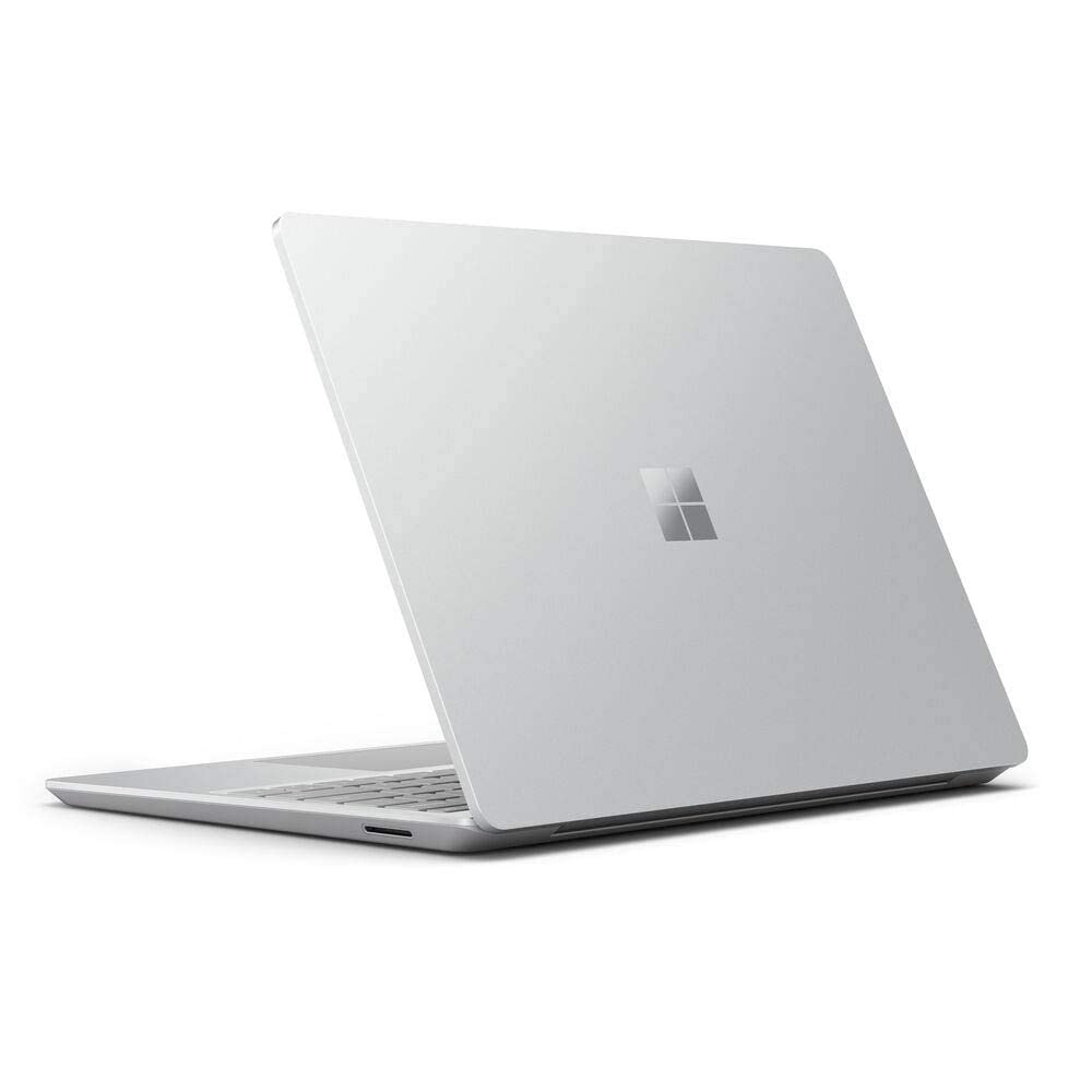 Microsoft Surface laptop Go 12.4” – 10th Gen Intel Quad Core i5-1035G1, 8GB Ram, 256GB SSD, Intel UHD Graphics, Windows 10 Pro, English Keyboard, Platinum.