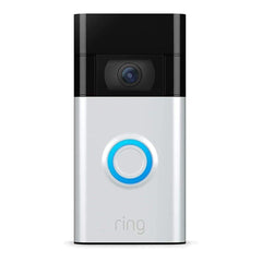 Ring Video Doorbell (2nd Gen) by Amazon - rechargeable battery powered, Wi-Fi doorbell security camera with Two-Way talk, full HD video, motion detection, night vision