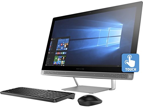 HP Pavilion 27" QHD Premium Touchscreen All-in-One AIO Desktop (Intel i7 Quad Core, 1TB SSD, 16GB RAM, NVIDIA GeForce 930M Graphics, 27 inch QHD touch 2560x1440, Win 10)