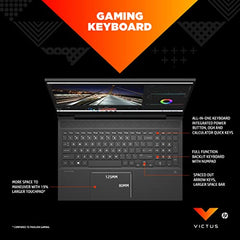 HP Victus Gaming Laptop 11th Gen Intel Core i5-11400H16.1 inch(40.9 cm) FHD IPS Gaming Laptop(16GB RAM/512GB SSD/NVIDIA GeForce GTX 1650 graphics/144Hz/Backlit KB/Wi11/MSO/B&O/Alexa),16-d0311TX