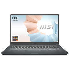 MSI Modern 15, AMD Ryzen 7 5700U, 15.6 Inches Fhd IPS-Level 60Hz Panel Laptop (8Gb/512Gb Nvme Ssd/Windows 11 Home/Carbon Grey/1.6Kg), A5M-280In